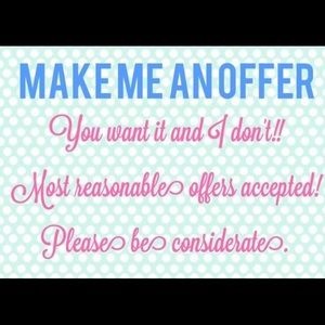 🛍 MAKE ME AN OFFER! 🛍